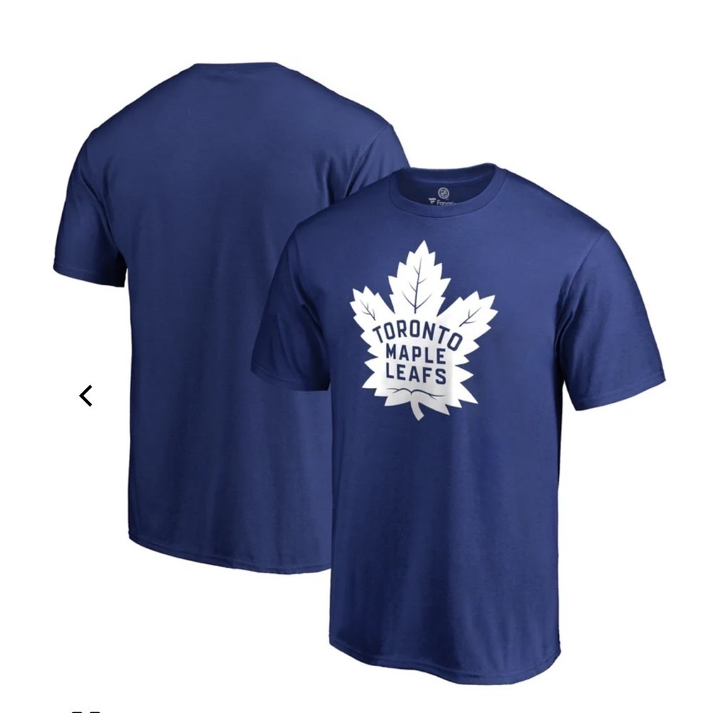 Men's Toronto Maple Leafs Primary Logo T-Shirt New with tag